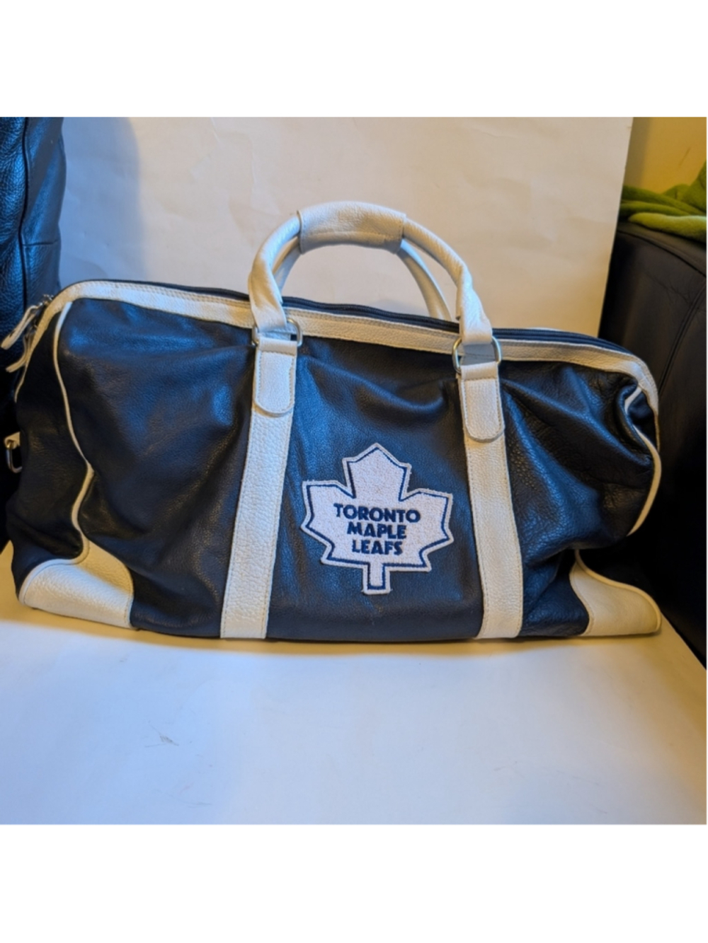 Roots Vintage Toronto Maple Leafs Duffel Bag In GUC